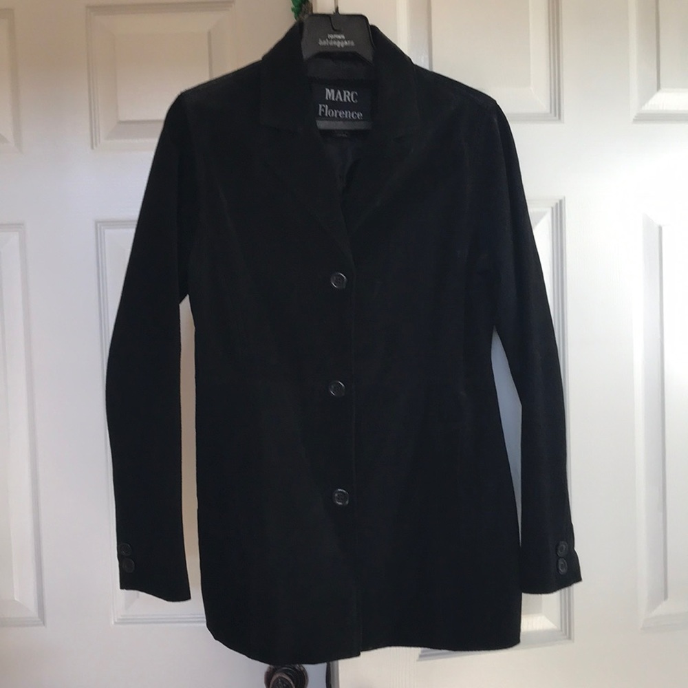 Suede blazer (new)